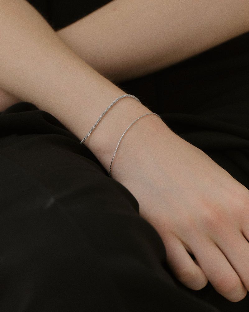 NORMALLEE（ノーマリー）の「[White gold] ティンクル ブレスレット（アクセサリー）」