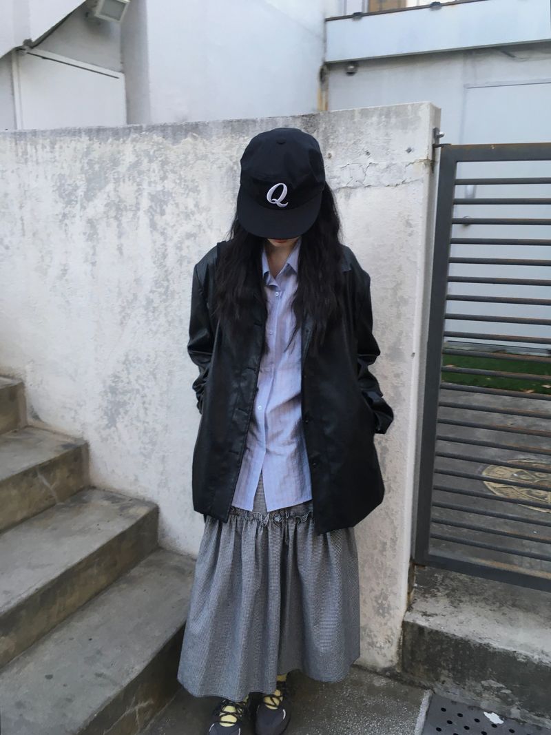 Leather Collar Jacket