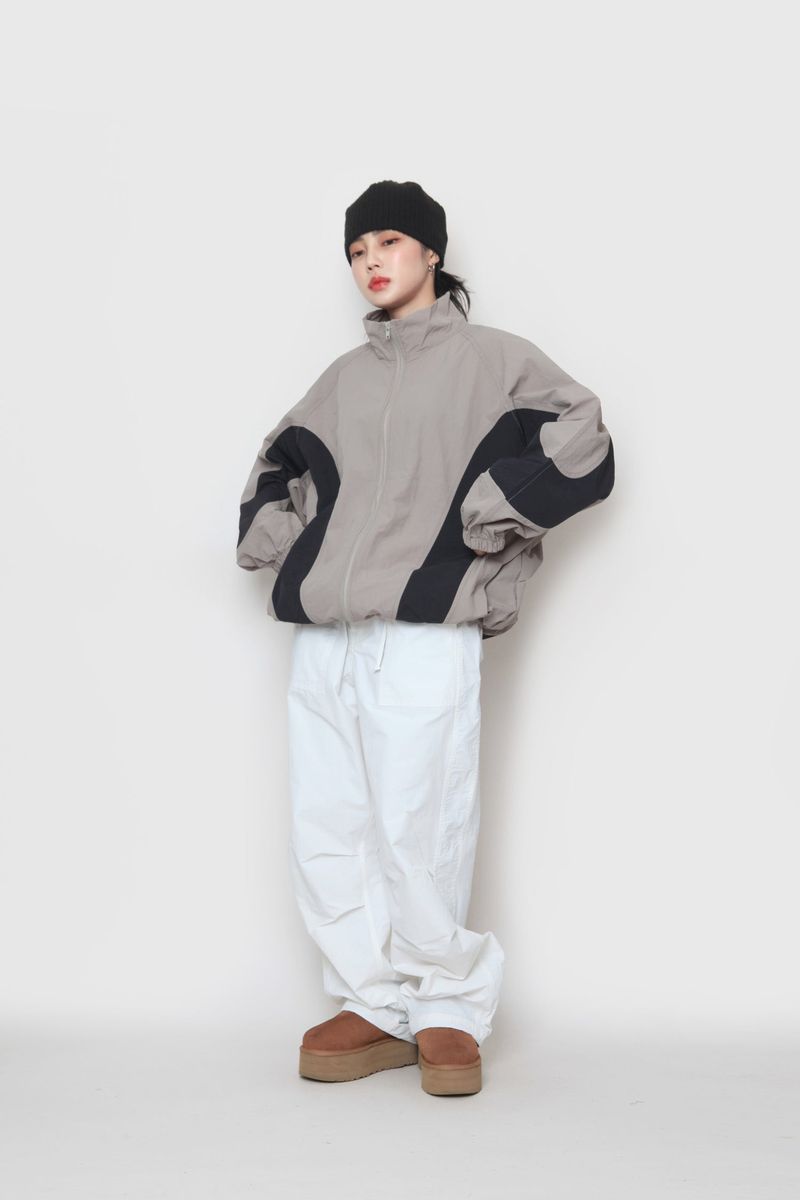 Wave Coloring Zip-Up