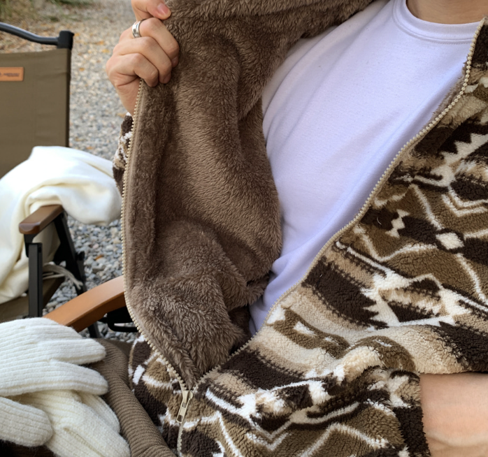 Garouk Two-Way Nordic Heating Hooded Jumper