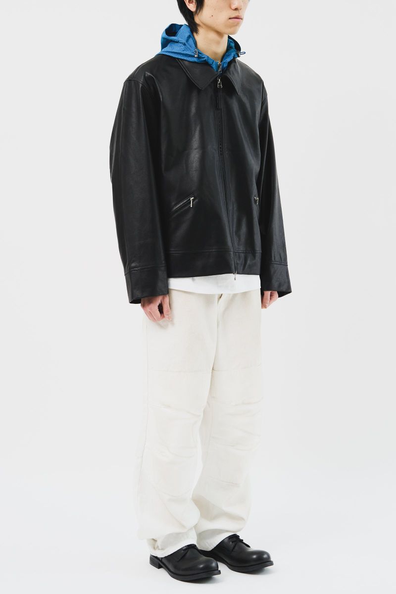 Storm Leather Zip Jacket