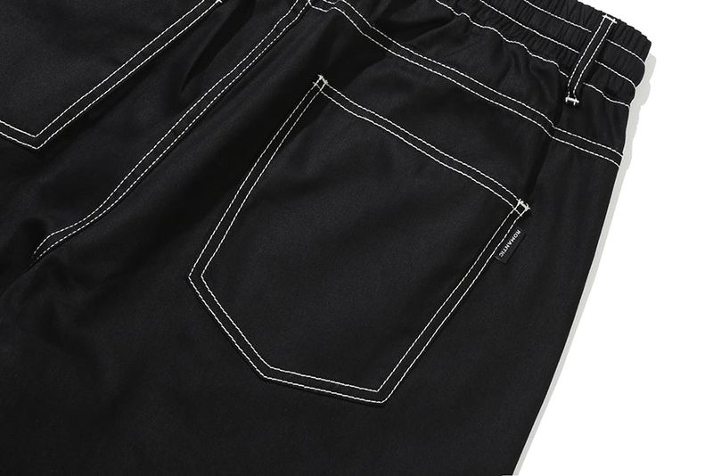 WIDE COTTON PANTS_BLACK