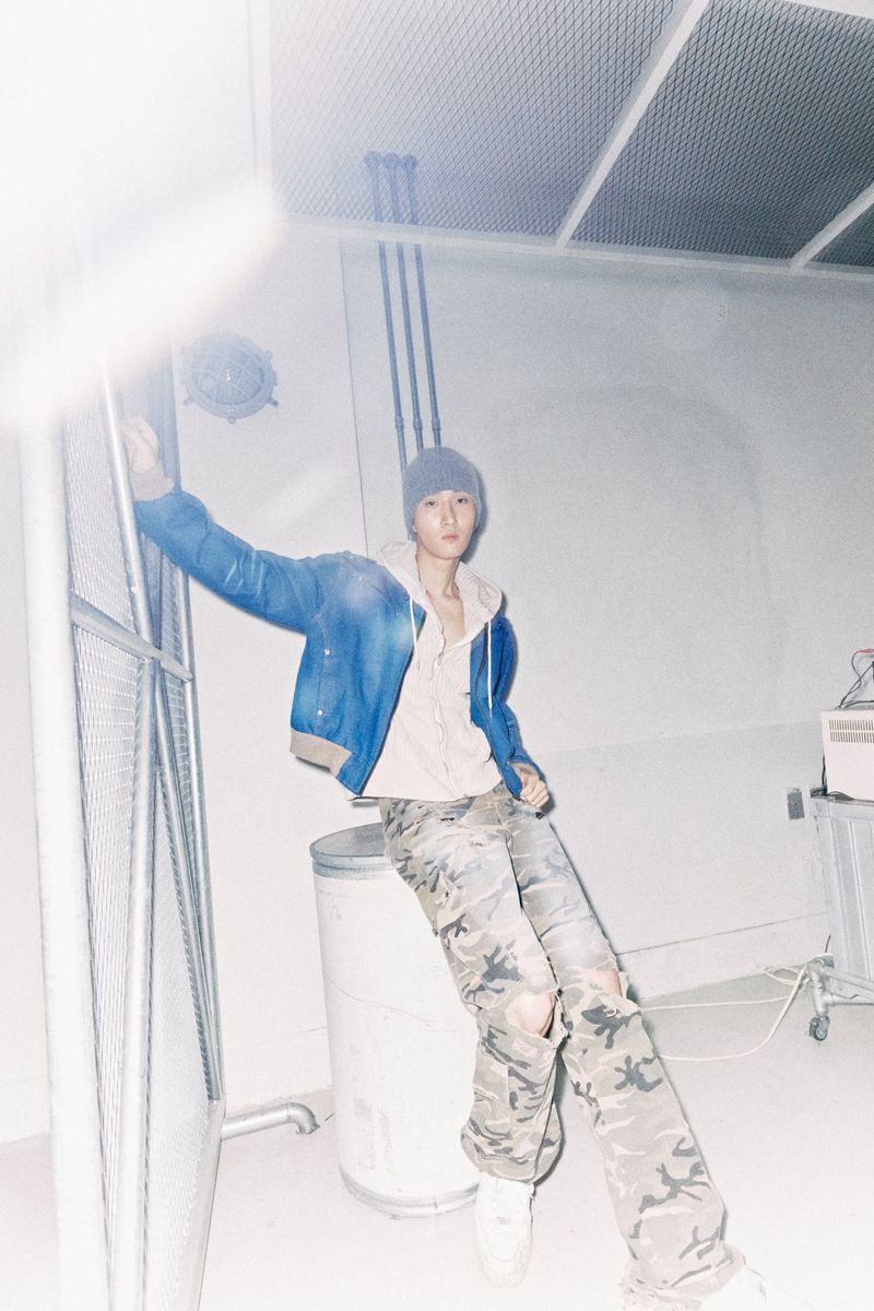 Bluesf Dusty Biker Denim Blouson