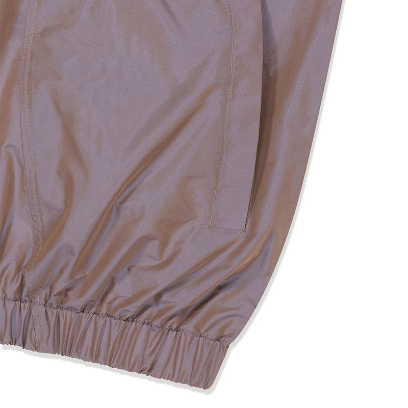 IRIDESCENT ZIP UP JACKET
