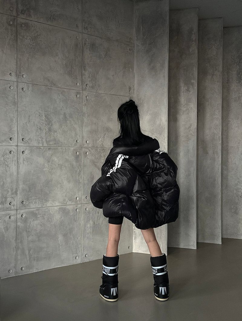 [UNISEX] Track overfit wellon padded jacket