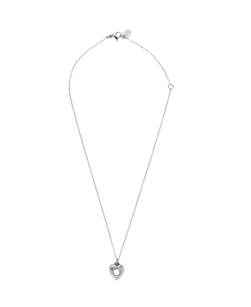 heart hole necklace