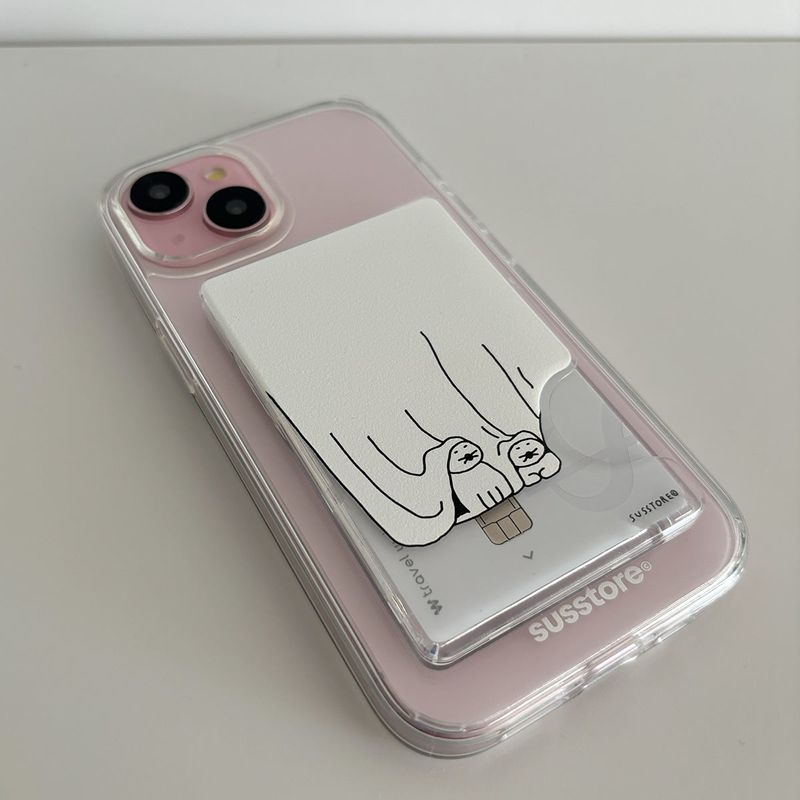 susstore（ソスストア）の「[MagSafe card wallet]The cat that became a nun（Smartphone Accessories）」