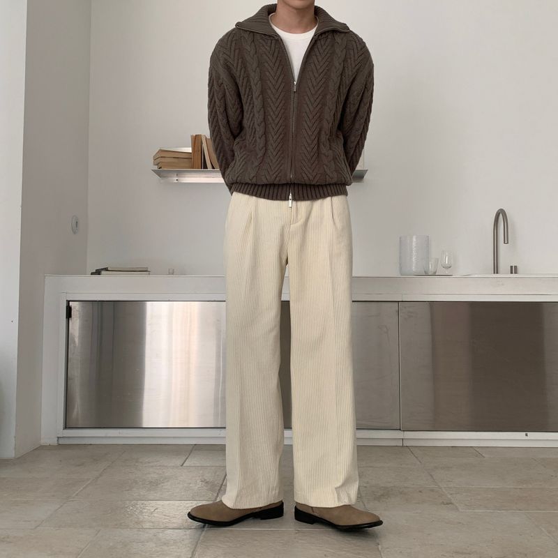 LMN Golden Back Bendable Cotton Pants (6 colors)