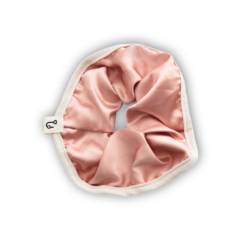 Colorful Line Satin Scrunchie