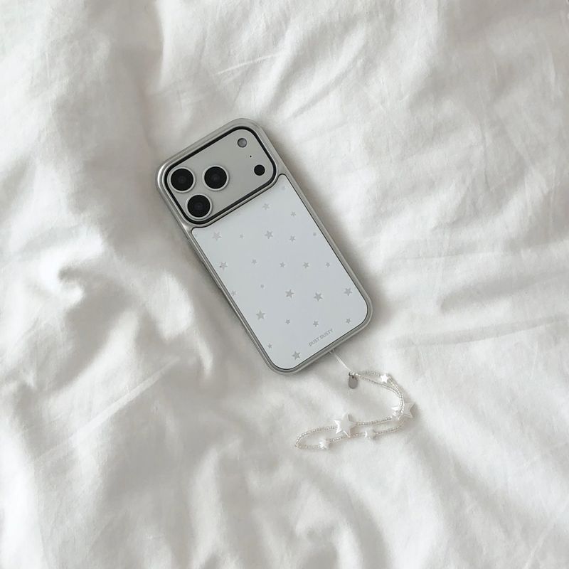 star mirror silver bumper case