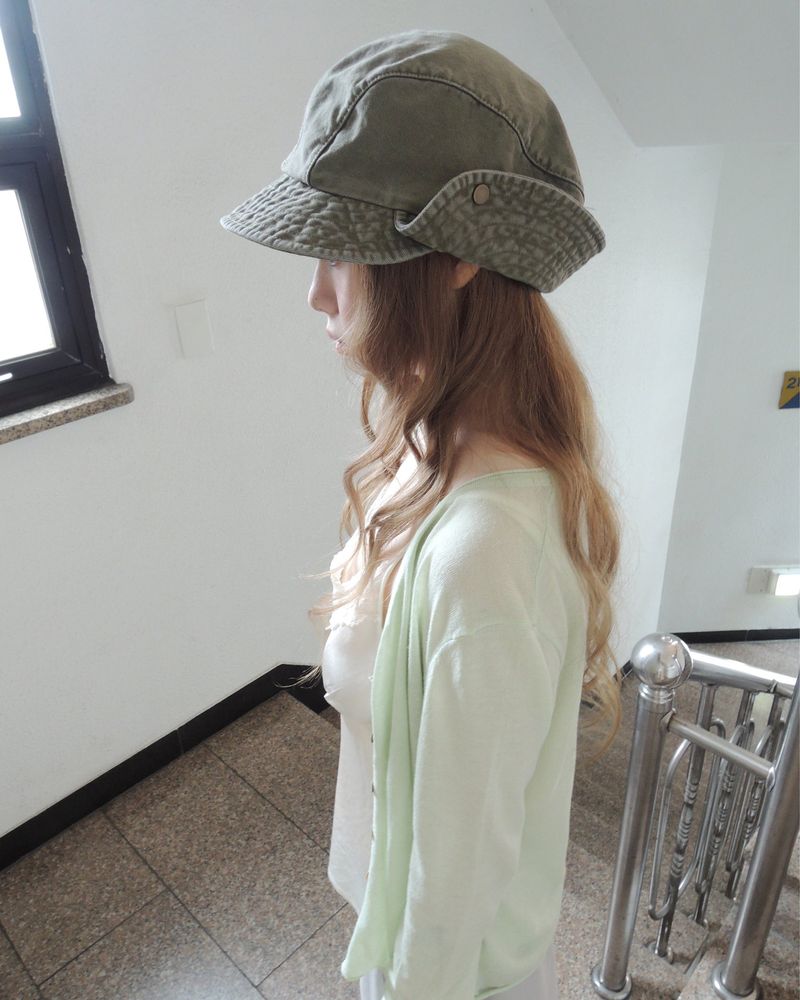 NUPHLO（ニューフロー）の「LOW WASHING BUCKET HAT（Hats）」