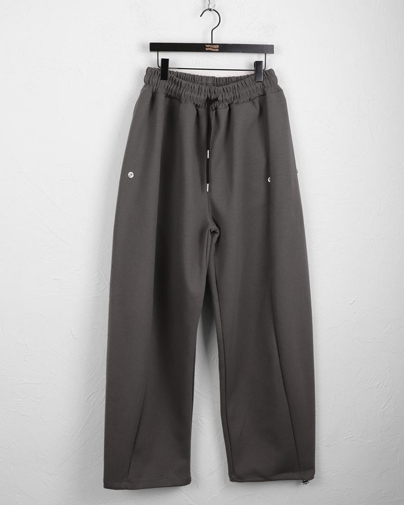 Jode Side Snap Balloon 2-Way Training Long Wide Jogger Pants