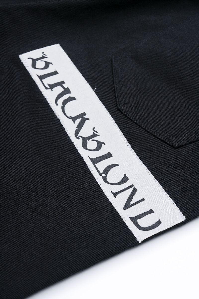 BBD No Sympathy Wide Cotton Pants (Black)
