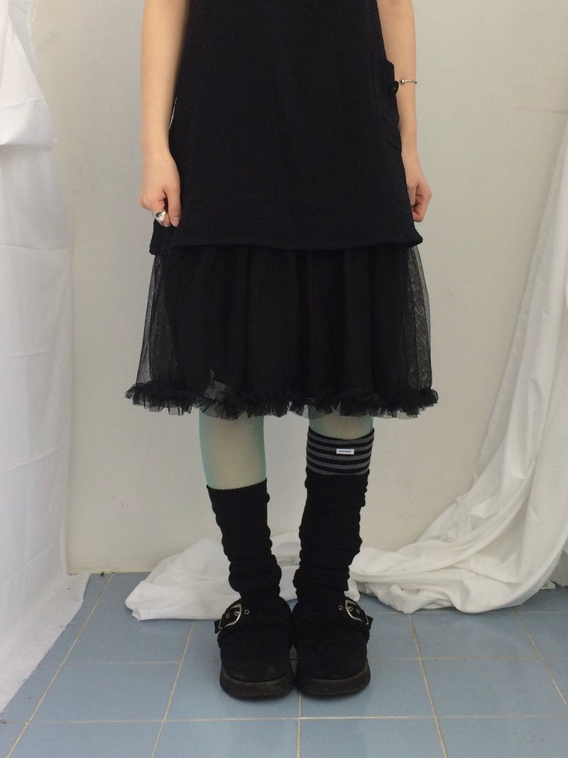 Pocket button puff blouse