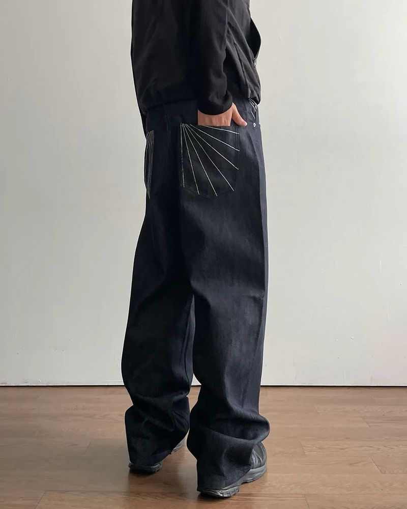 Radi Barrel Denim Pants