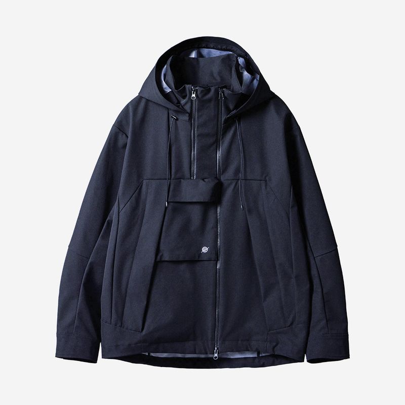 3 Layer Hard Shell Mid-Jacket - NAVY