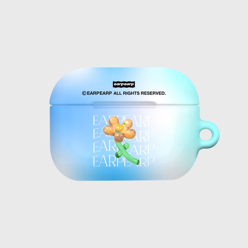 EARPEARP(アプアプ)の「JELLY FLOWER-SKY BLUE(AIR PODS PRO-HARD)(Smartphone Accessories)」