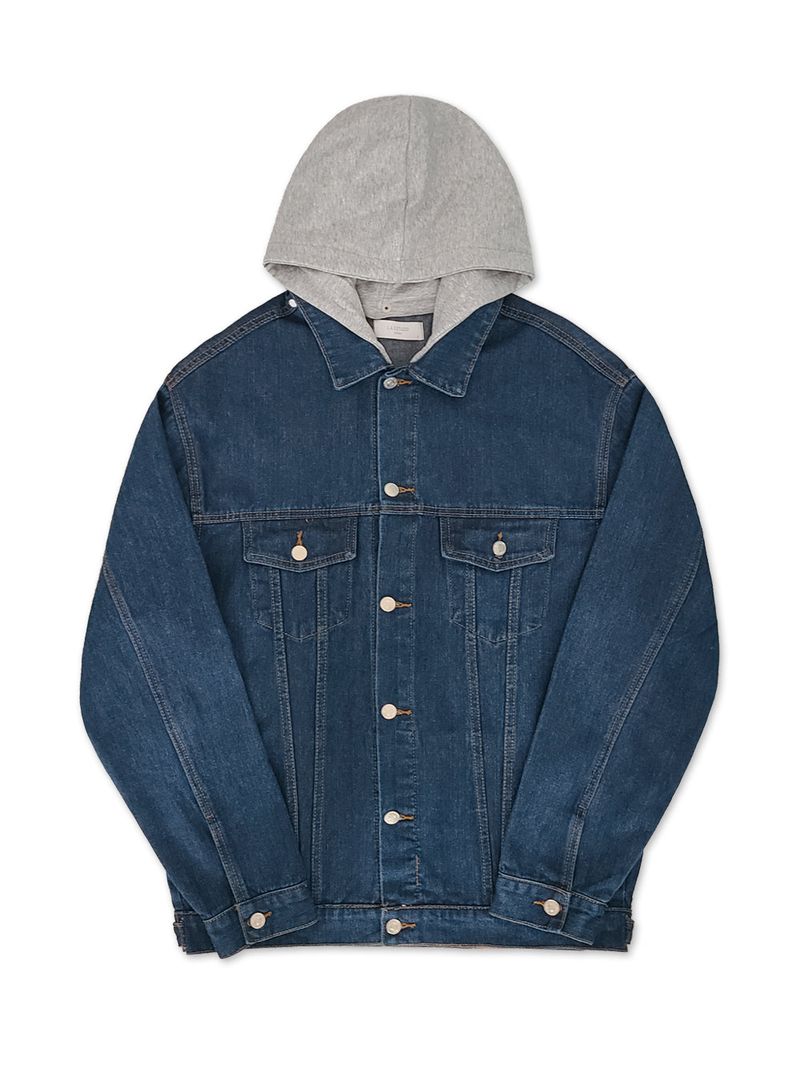 Kuro hood denim jacket