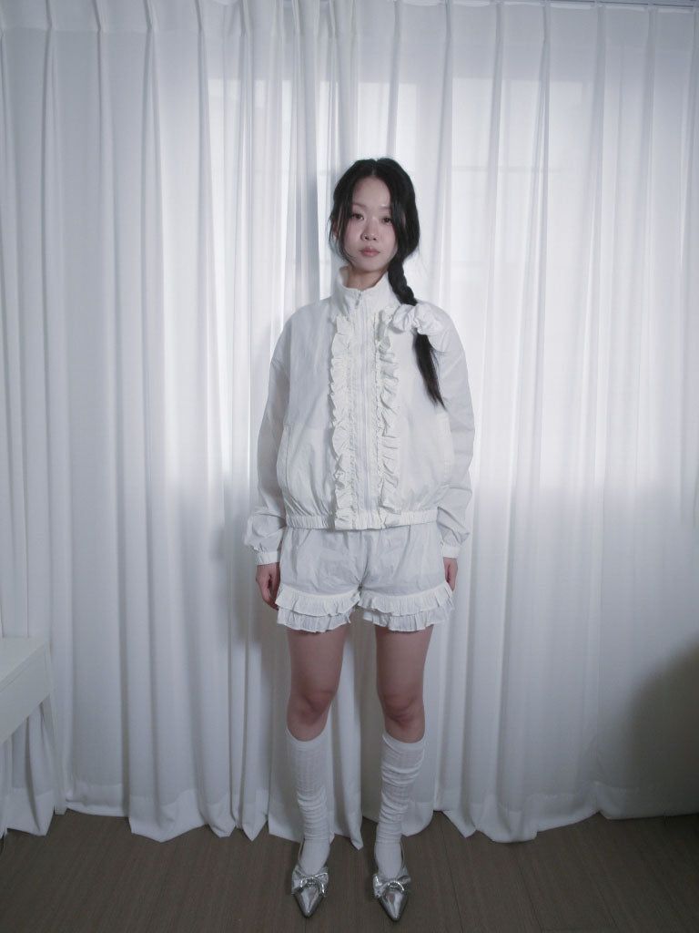 aoyu(アオユ)の「frill race windbreaker set(Jackets/Outerwear)」