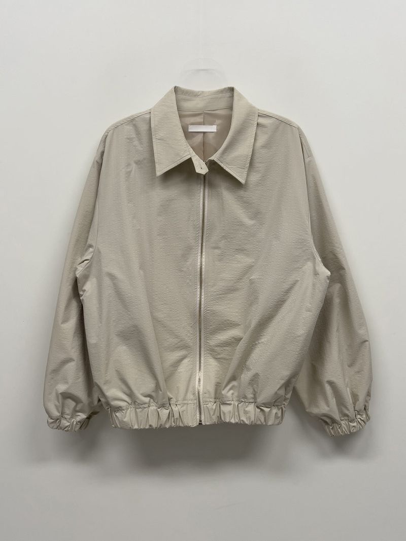 Comment Collar Loose Fit Wind Jumper