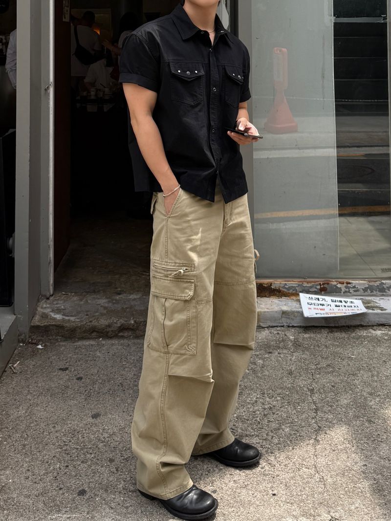 Day zipper cargo pants