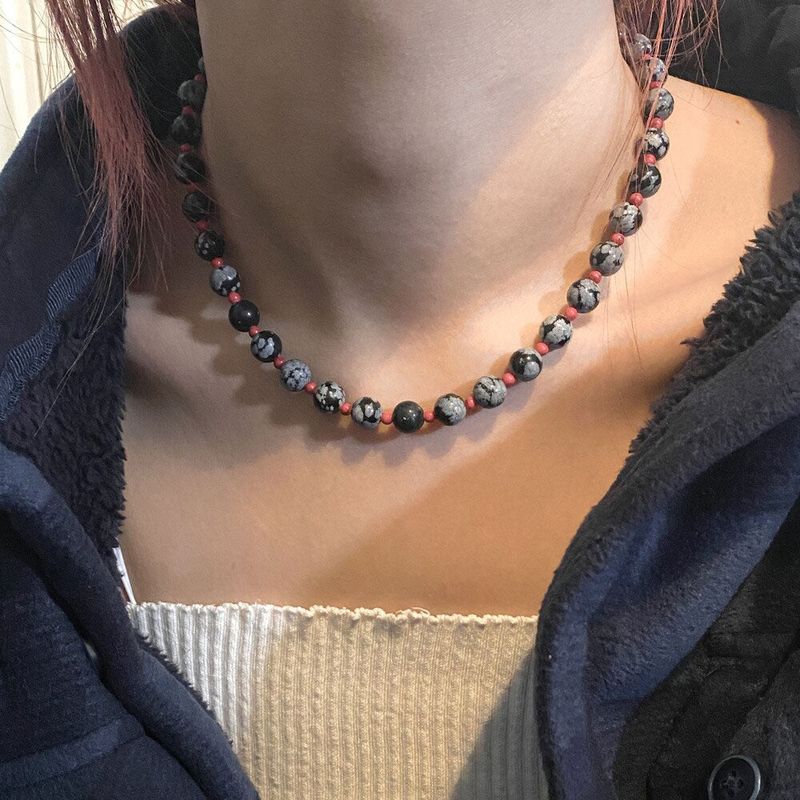 sanli（サンリー）の「スノーフレークネックレス（アクセサリー）」