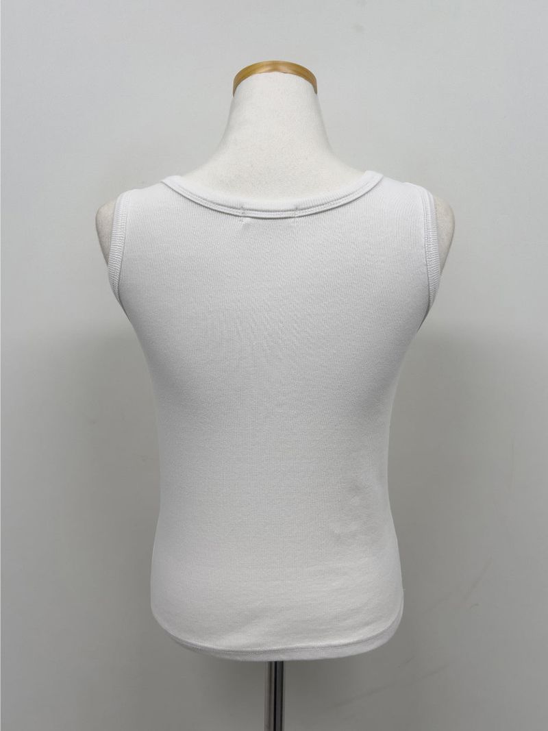 Ava Ribbed Sleeveless Top