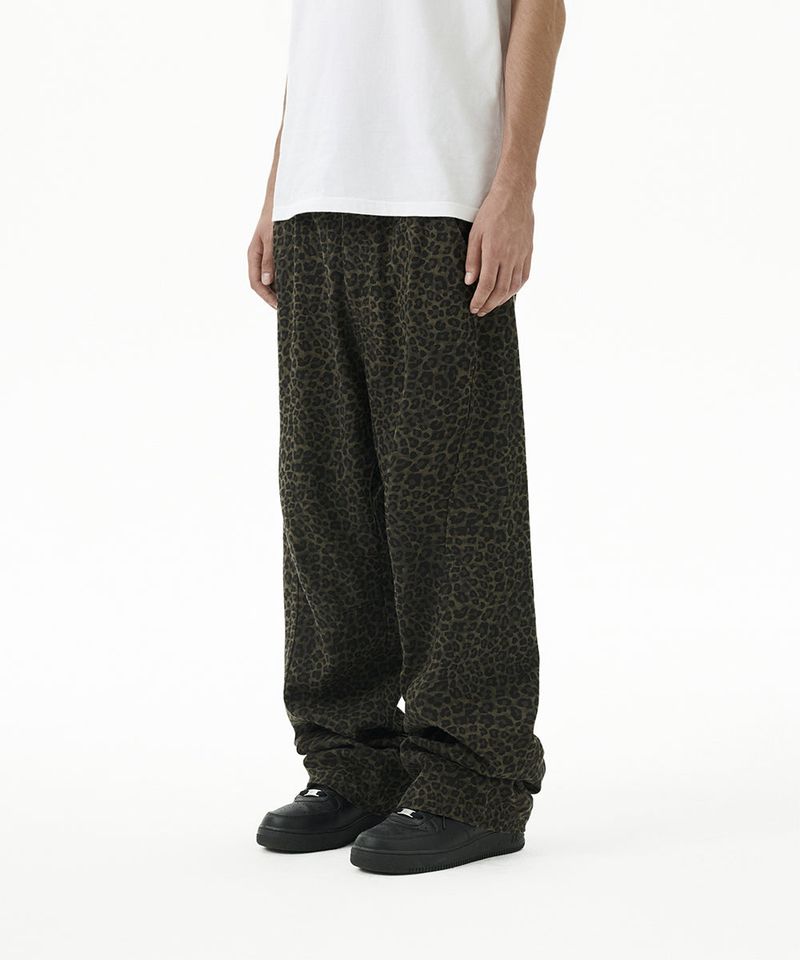 mahagrid(マハグリッド)の「CURVED LEOPARD PANT(Pants)」