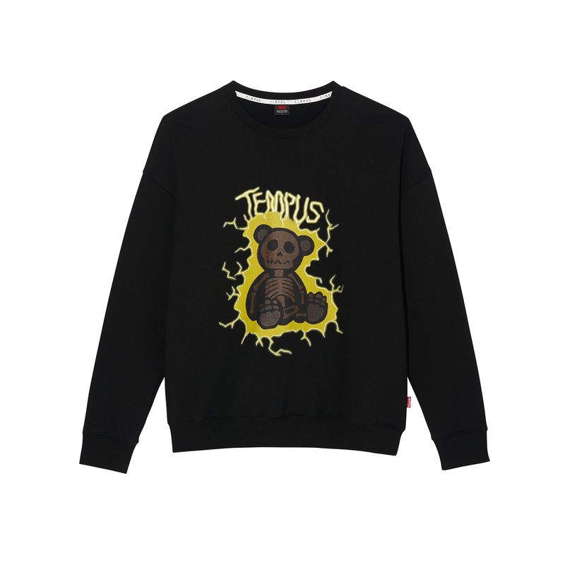 TEMPUSSTUDIO（テンプススタジオ）の「THUNDERBOLT SWEATSHIRTS [BLACK]（Tops）」