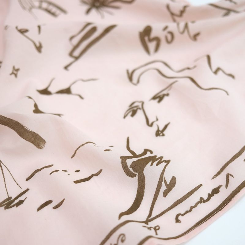 [Organic Scarf] Mallorca - Pink