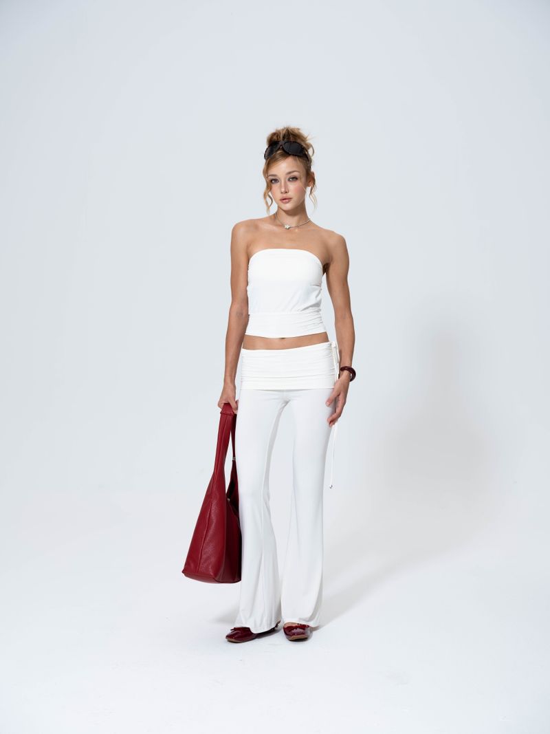 Luv Dept / Cloud-Soft Foldover Flare Pants
