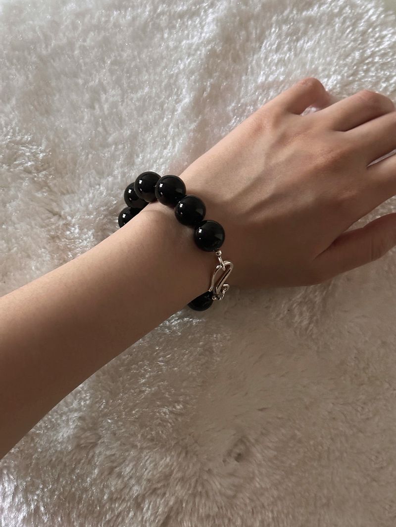 ANDEZVOUS(アンデビュー)の「BOLD ONYX BRACELET(Accessories)」