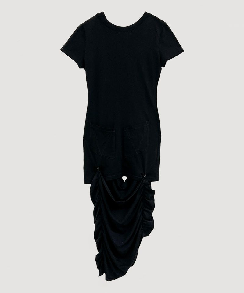 DROOP LINE TEE DRESS