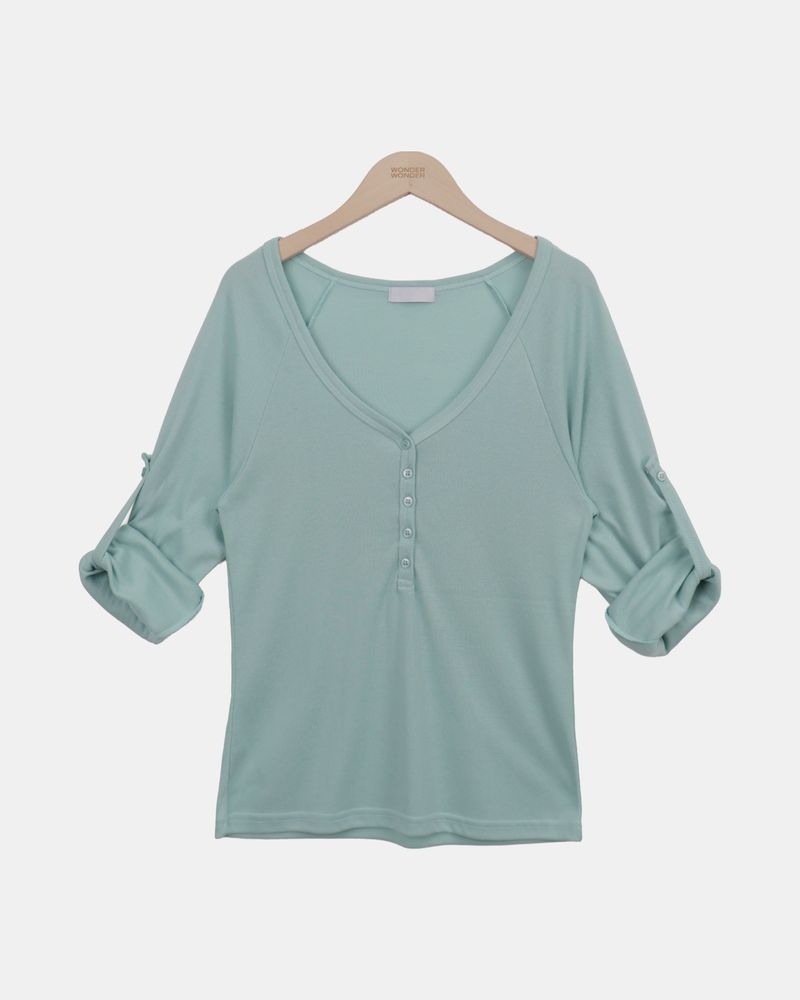 Siniz Roll-Up 7-Sleeve T-Shirt