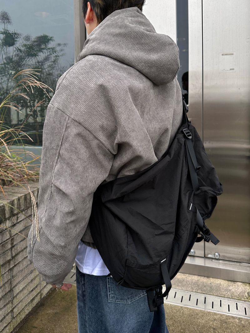 Number Jack Corduroy Hooded Jacket 3C