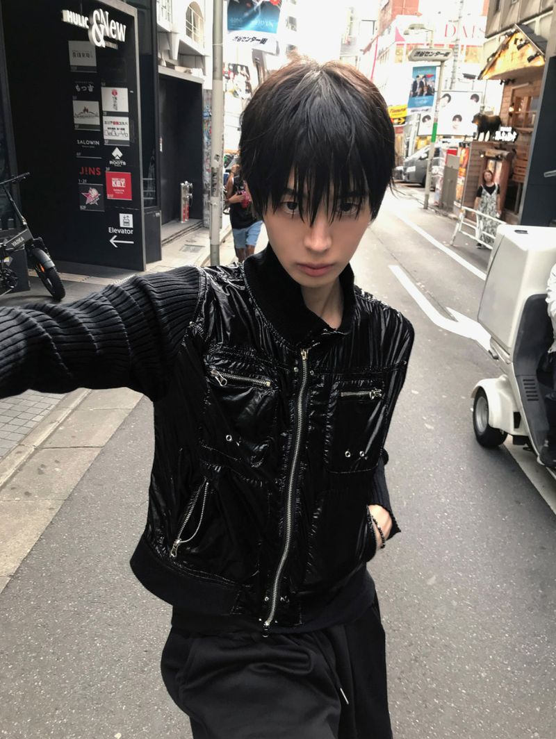 Lightweight Hybrid Bomber Jacket