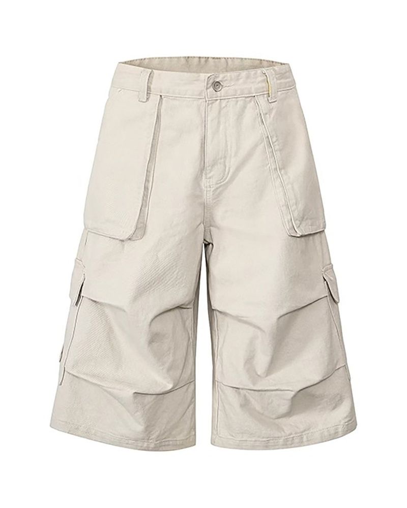 RUBINE 7‑PART CARGO BERMUDA PANTS