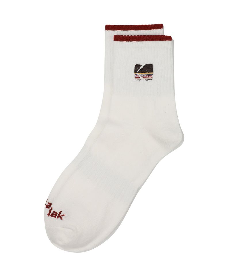 KODAK(コダック)の「RAINBOW EMBROIDERY ANKLE SOCKS【RED】(Fashion Accessories)」