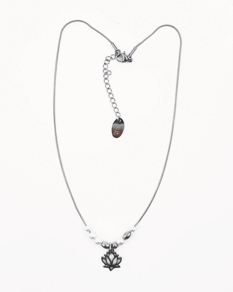 lotus flower necklace