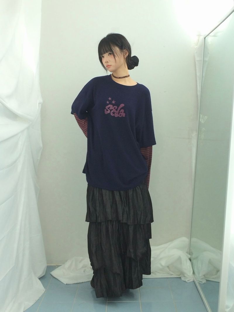 Two-tone fleece striped sleeve