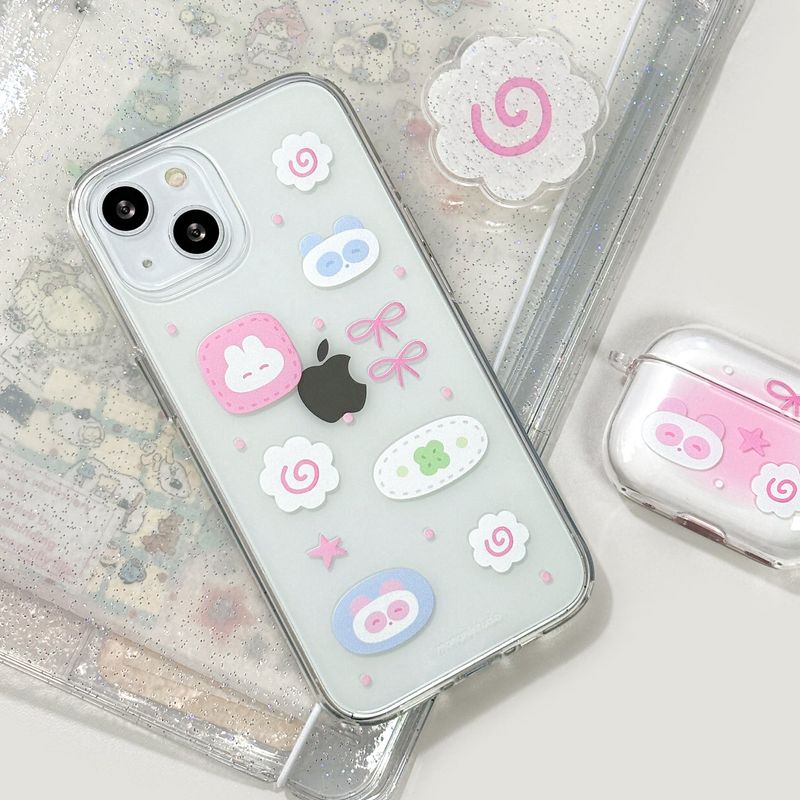 [Gel-hard] Y2K panda Phone case (only case)