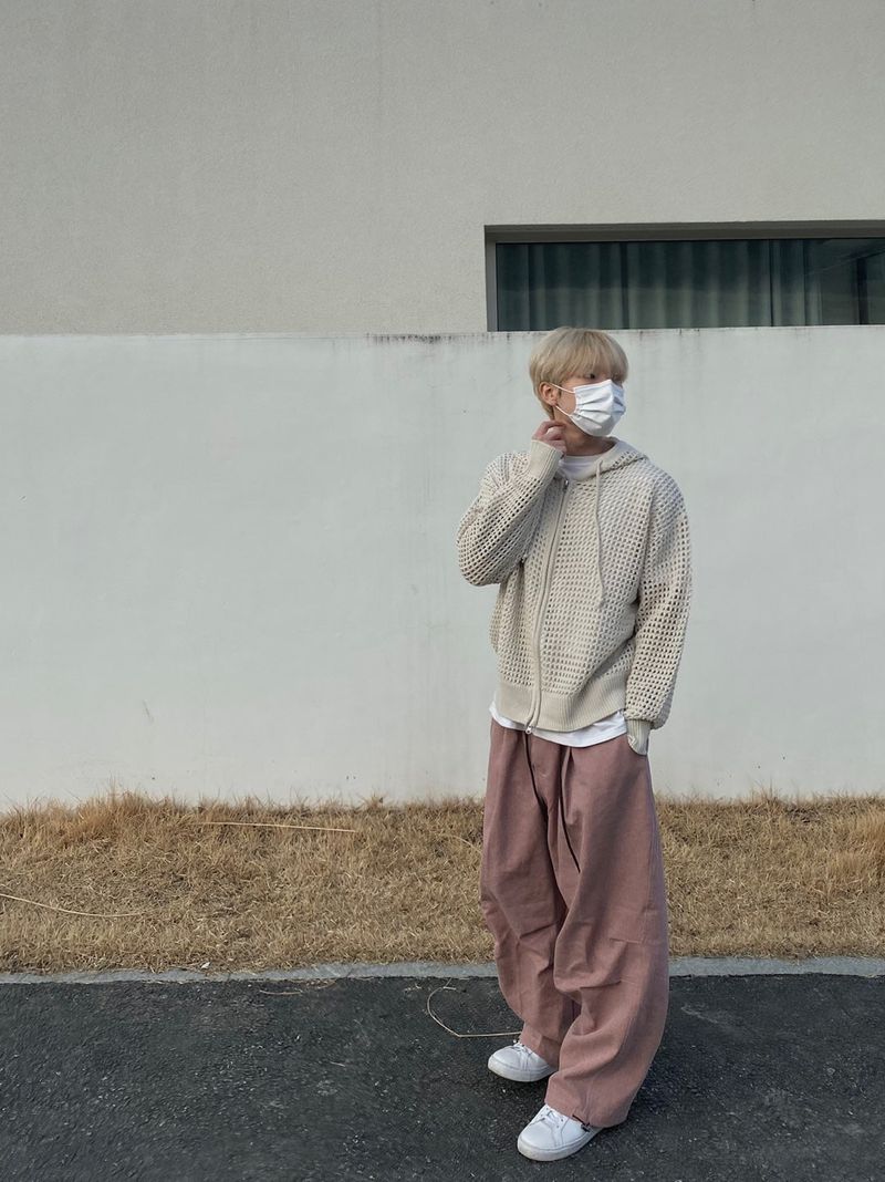 Pigment Wash Balloon Pants 3C