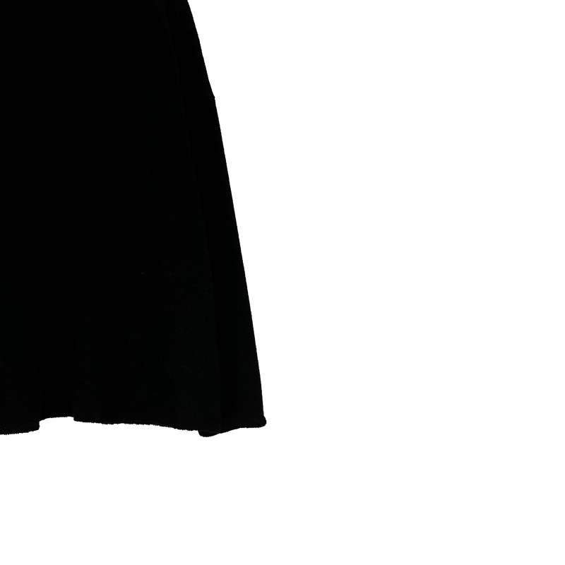 stretch boat-neck knit long sleeve