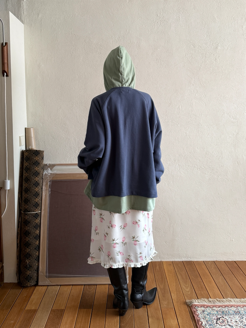 rozy satin skirt 