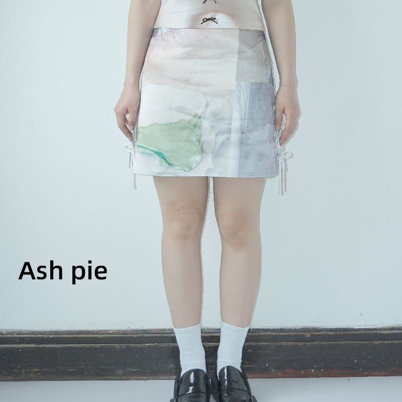 Printed skirt