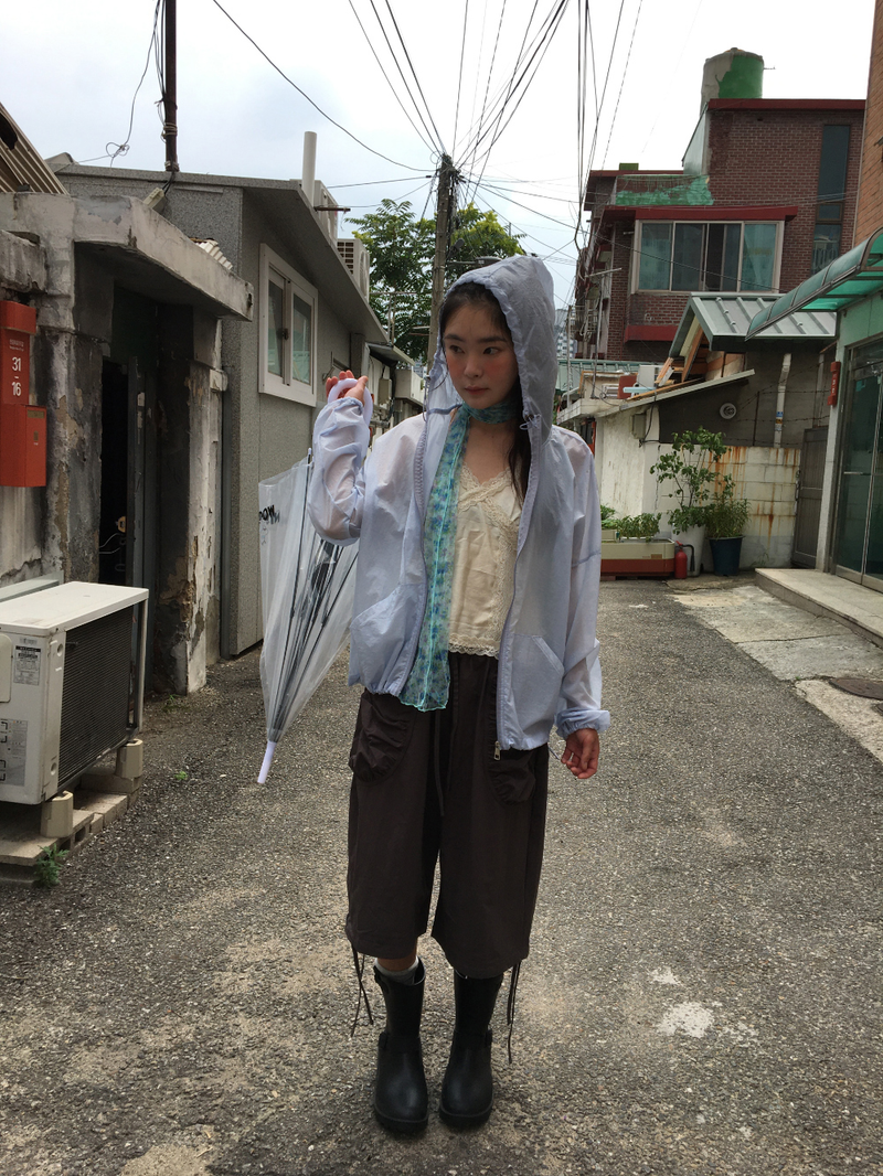 Airy Blossom Scarf (2color)
