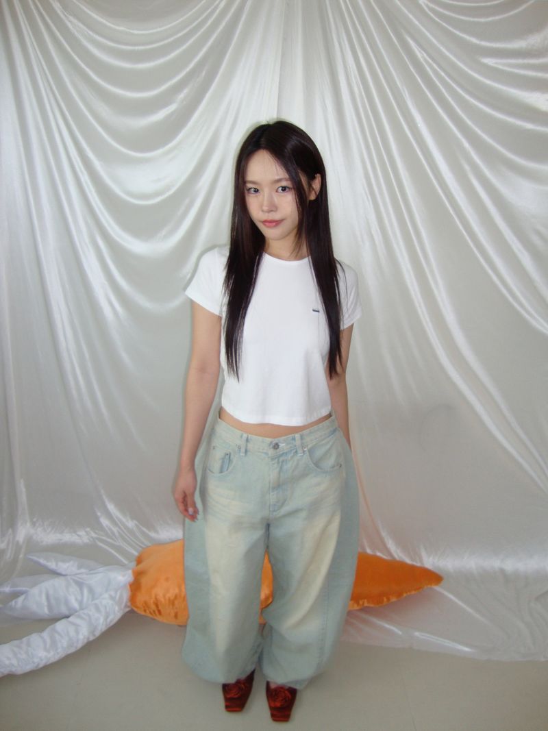 basics t-shirts-3type(white,gray,pink)