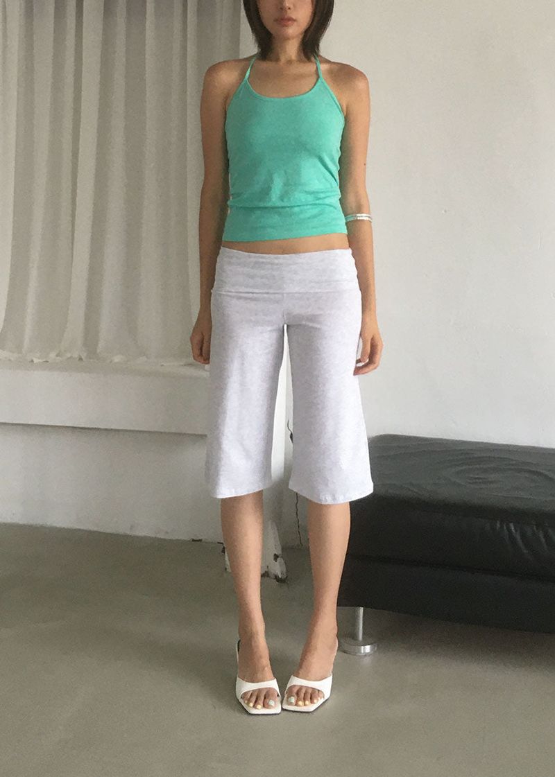 FOLDING REGULAR CAPRI PANTS