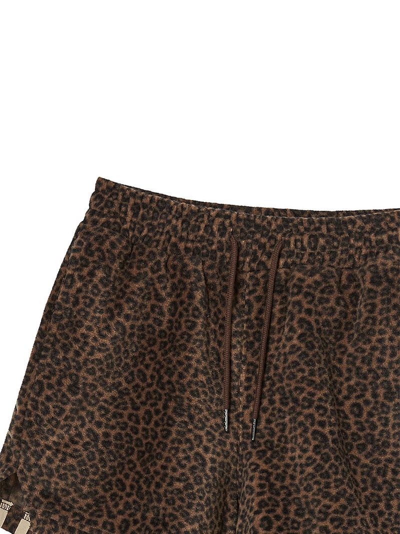 P.O.M FLUFFY SHORTS BROWN
