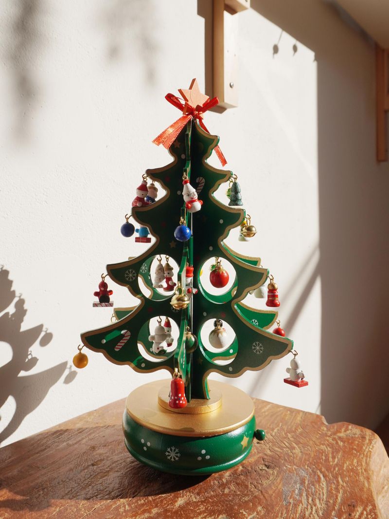 Handmade Christmas Music Box